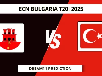 GIB vs TUR Dream11 Prediction ECN Bulgaria T20I 2025