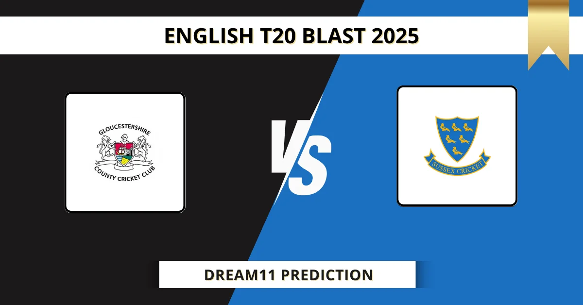 GLO vs SUS Dream11 Prediction Today: Pitch Report, Player Stats, & Fan...