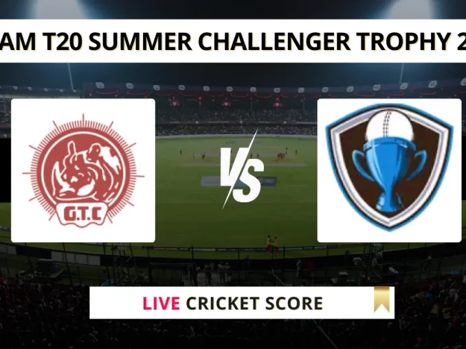 GTC vs NVR Live Cricket Score Assam T20 Summer Challenger Trophy 2025
