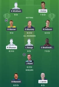 Grand Cayman Falcons vs Boca Raton Trailblazers Dream11 Prediction