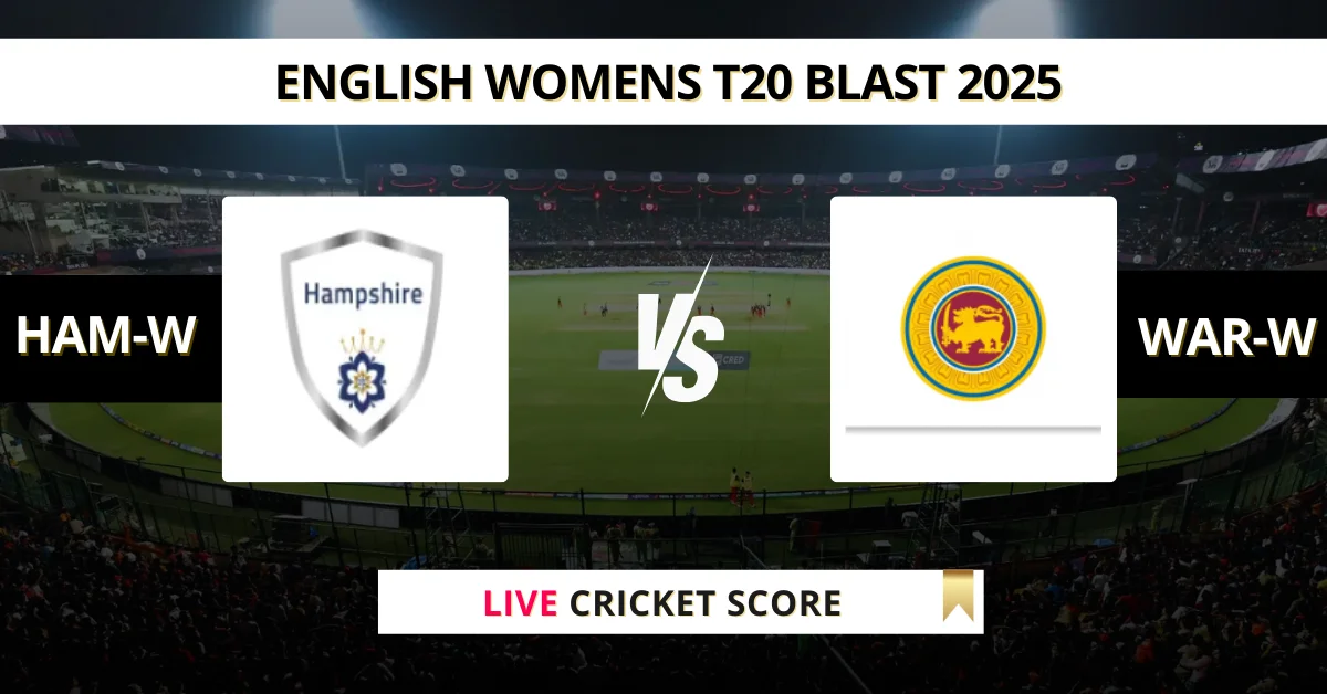 HAM-W vs WAR-W Live Score: Scorecard, Ball by Ball Commentary - Match ...