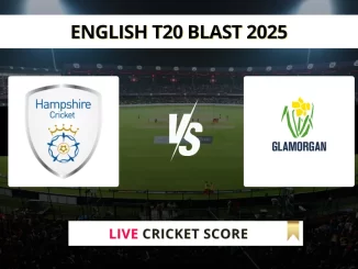HAM vs GLA Live Cricket Score English T20 Blast 2025