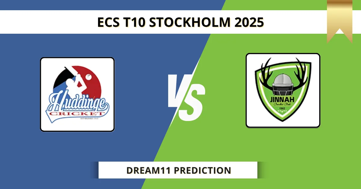 HUD vs JCC Dream11 Prediction Today: Pitch Report, Player Stats, & Fan...