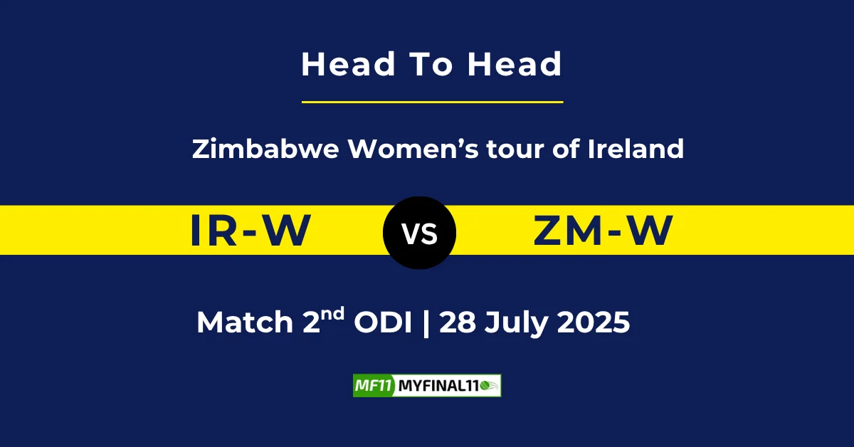 IR-W vs ZM-W Player Battle & Head to Head Team Stats - Zimbabwe Women ...