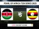 KEN vs UGA Live Score Cricket Pearl of Africa T20I Series 2025