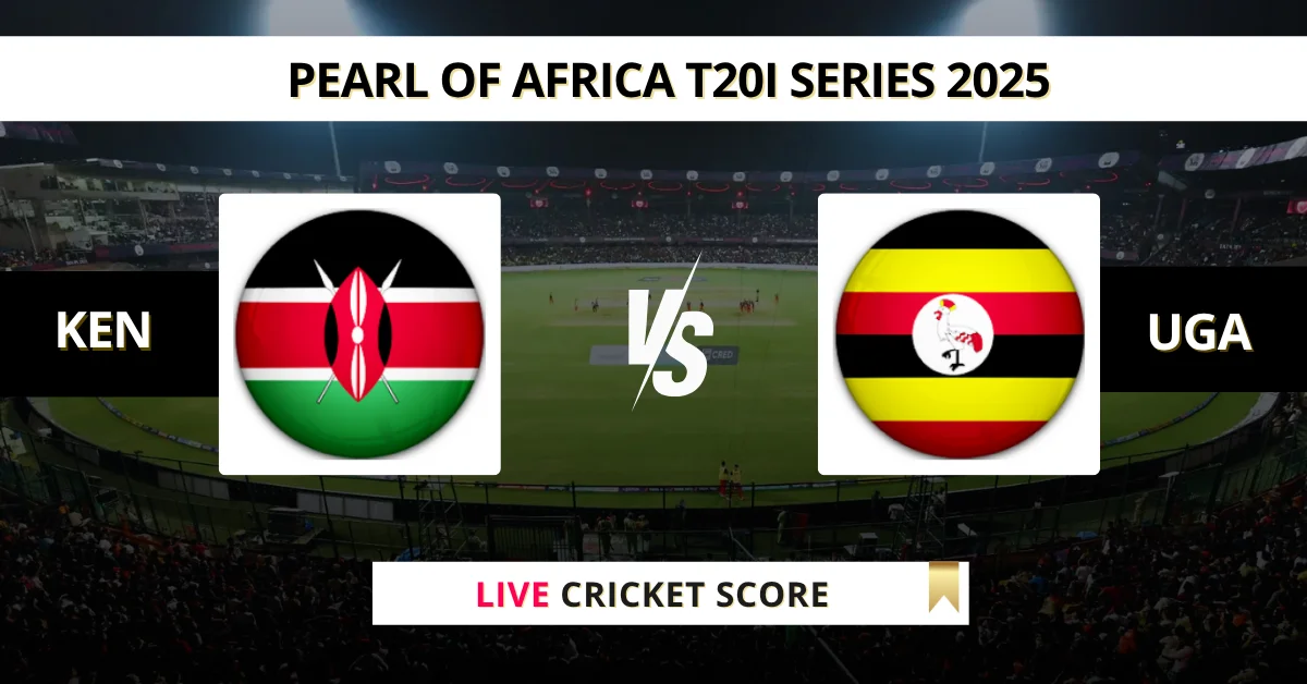 KEN vs UGA Live Score: Scorecard, Ball by Ball Commentary - Match 13, ...