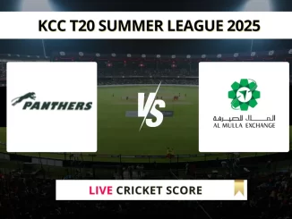 KRM vs AEC Live Score Cricket KCC T20 Summer League 2025