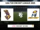 LAS vs NY Live Cricket Score USA T20 Cricket League 2025