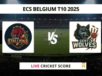 LS vs GW Live Cricket Score ECS Belgium T10 2025