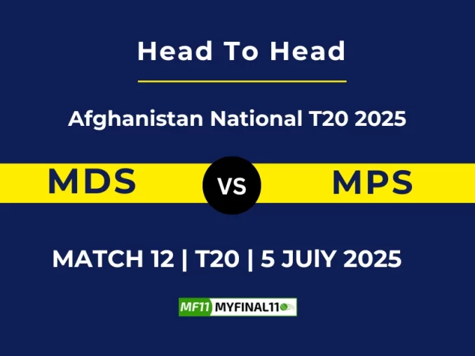 MDS vs MPS Player Battle & Head to Head Team Stats -Afghanistan National T20 2025 (1) (1)