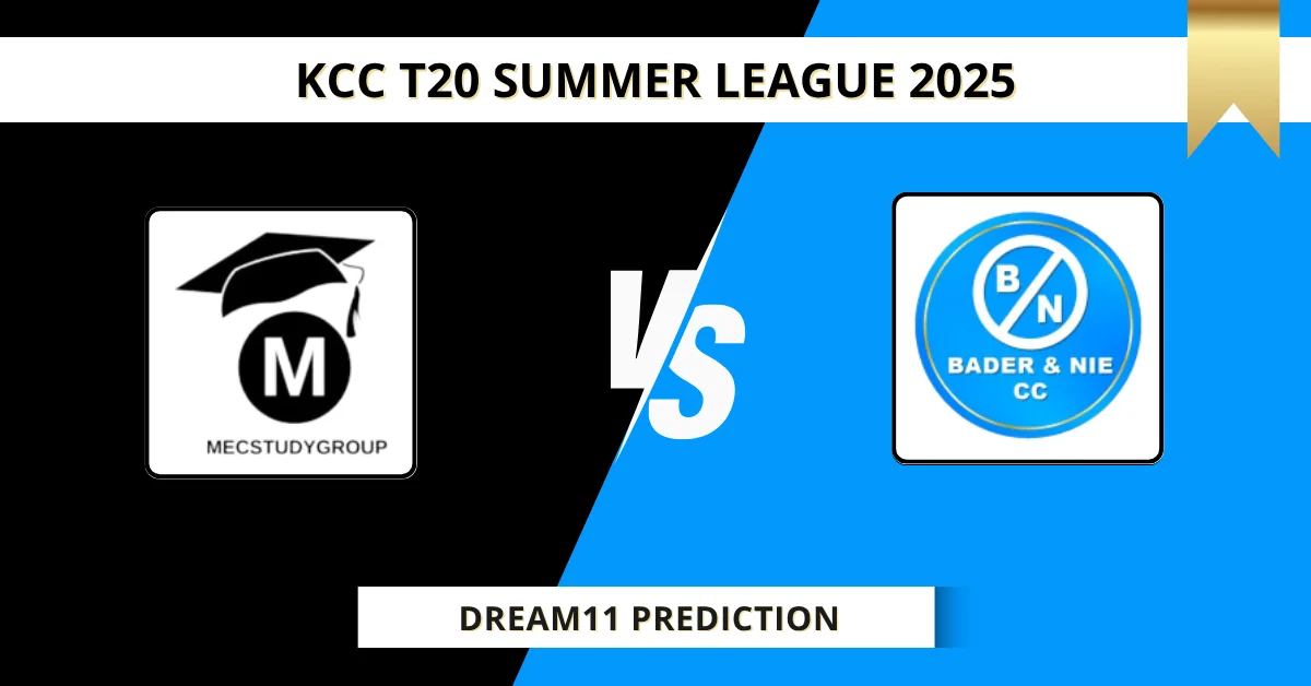 MEC vs BNC Dream11 Prediction Today: Pitch Report, Player Stats, & Fan...
