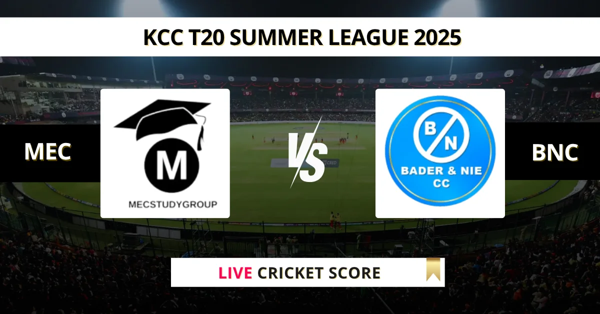 MEC vs BNC Live Score: Scorecard, Ball by Ball Commentary - Match 18, ...