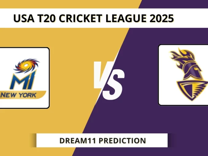 NY vs LAS Dream11 Prediction USA T20 Cricket League 2025