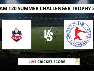 NYC vs CCC Live Cricket Score Assam T20 Summer Challenger Trophy 2025