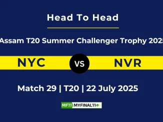 NYC vs NVR Player Battle & Head to Head Team Assam T20 Summer Challenger Trophy 2025 (1)