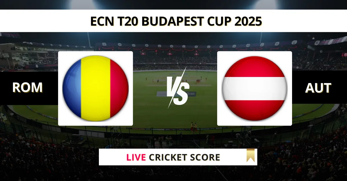 ROM vs AUT Live Score: Scorecard, Ball by Ball Commentary - Match 1, E...