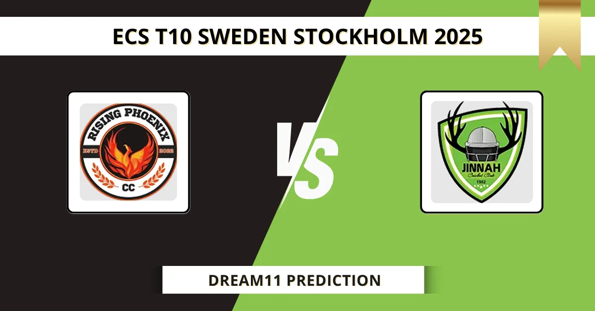 RPHX vs JCC Dream11 Prediction Today: Pitch Report, Player Stats, & Fa...