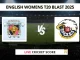 SOM-W vs ESS-W Live Cricket Score English Womens T20 Blast 2025