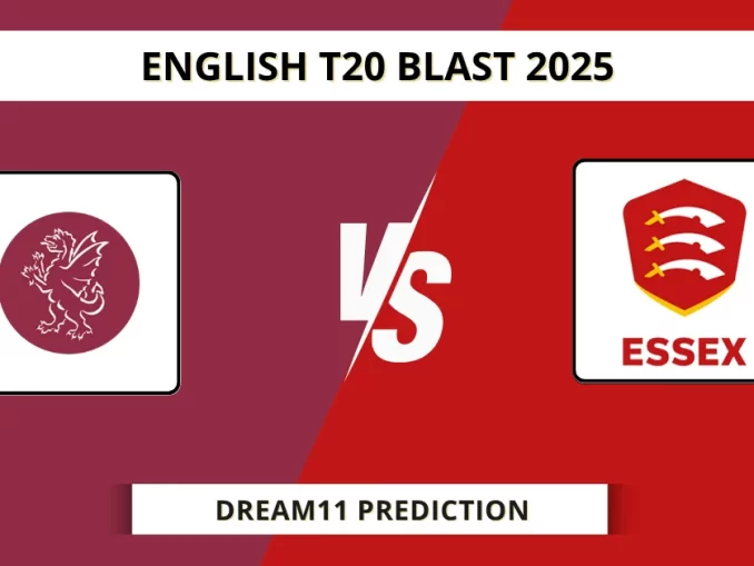 SOM vs ESS Dream11 Prediction English T20 Blast 2025 (1)