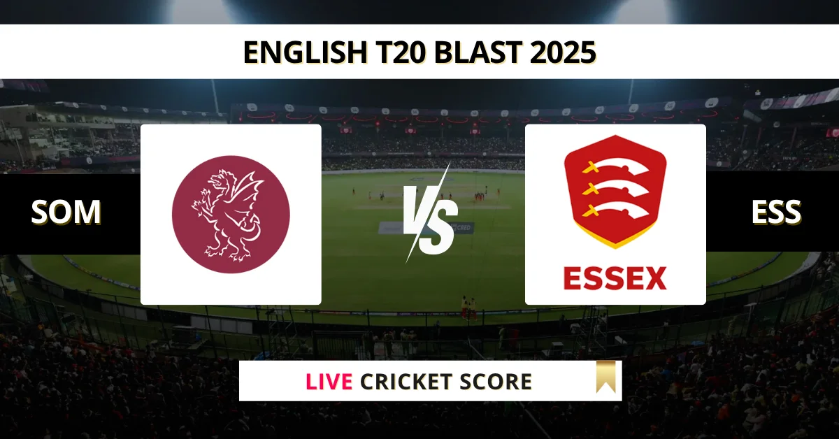 SOM vs ESS Live Score: Scorecard, Ball by Ball Commentary - Match 89, ...