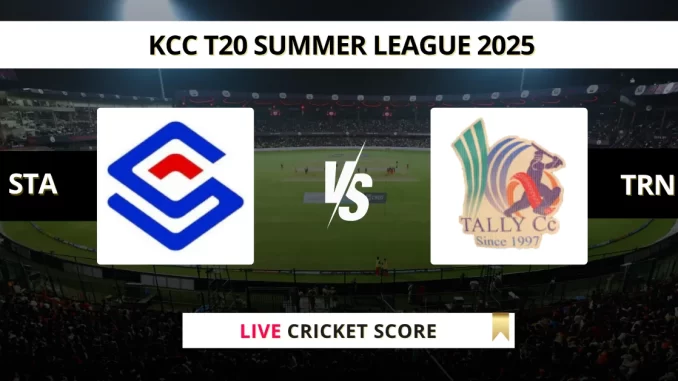 STA vs TRN Live Score Cricket KCC T20 Summer League 2025