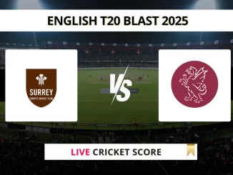 SUR vs SOM Live Cricket Score English T20 Blast 2025