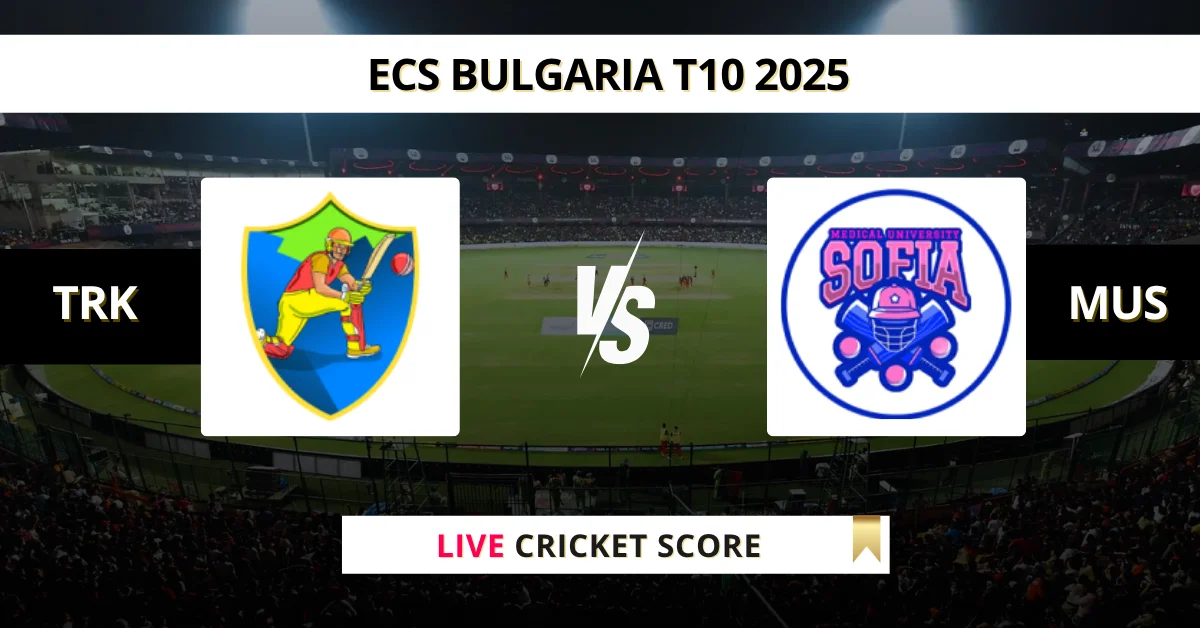 TRK vs MUS Live Score: Scorecard, Ball by Ball Commentary - Match 14, ...