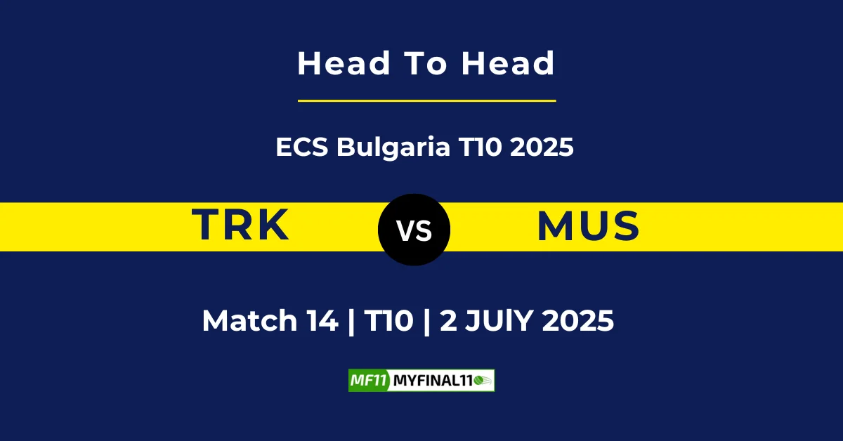 TRK vs MUS Player Battle & Head to Head Team Stats - ECS Bulgaria T10 ...
