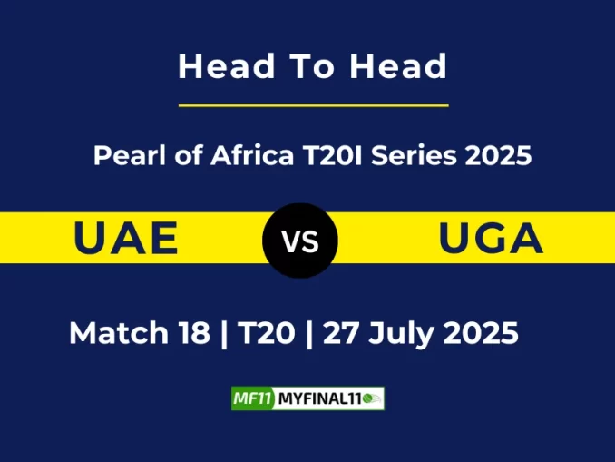 UAE vs UGA Player Battle & Head to Head Pearl of Africa T20I Series 2025