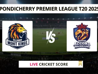 VMK vs OAW Live Cricket Score Pondicherry Premier League T20 2025