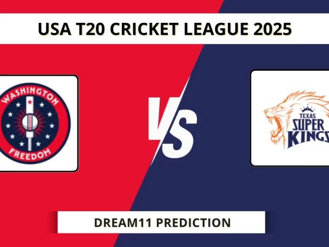 WAS vs TEX Dream11 Prediction USA T20 Cricket League 2025