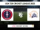 WAS vs TEX Live Cricket Score USA T20 Cricket League 2025
