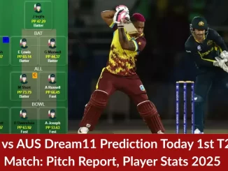 WI vs AUS Dream11 Prediction Today 1st T20I