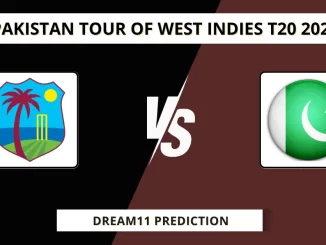 WI vs PAK Dream11 Prediction Pakistan tour of West Indies T20 2025