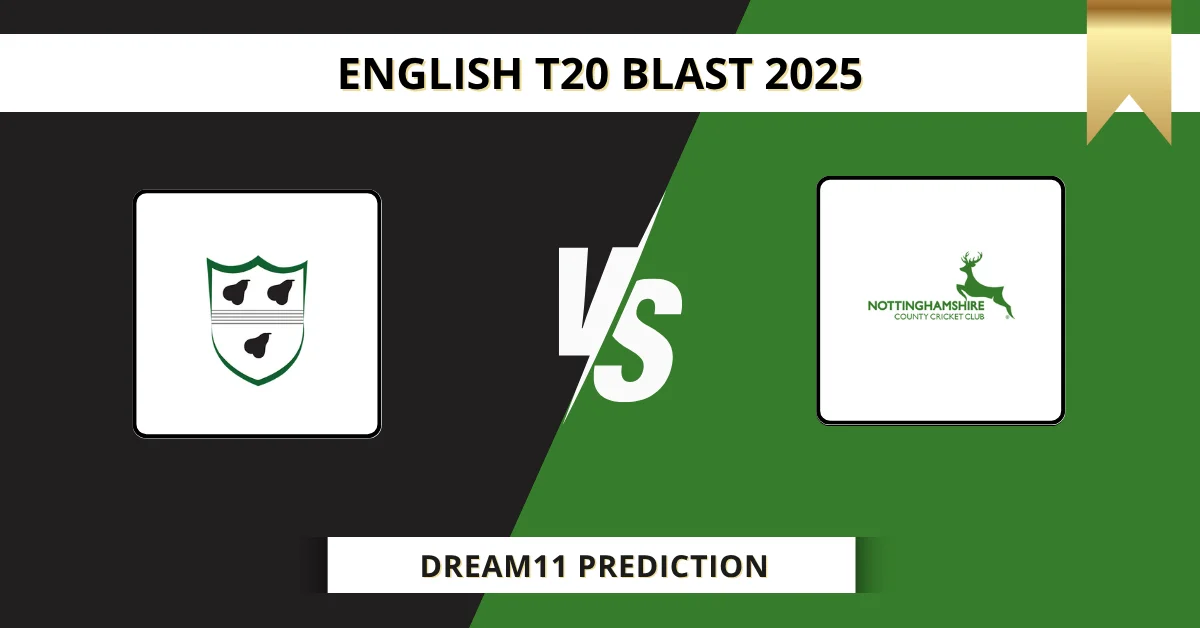 WOR vs NOT Dream11 Prediction Today: Pitch Report, Player Stats, & Fan...