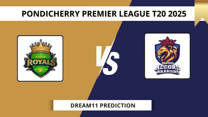 YAR vs OAW Dream11 Prediction Pondicherry Premier League T20 2025