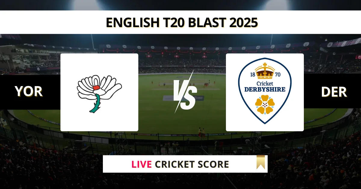 DER vs WAS Live Score: Scorecard, Ball by Ball Commentary - Match 126,...