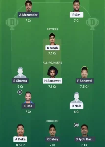 NYC vs CCC Dream11 Prediction Today: Pitch Report, Player Stats, & Fantasy Tips Guwahati T20 Spring Cup 2025 - Match 16