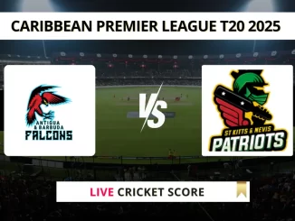 ABF vs SKNP Live Cricket Score Caribbean Premier League 2025