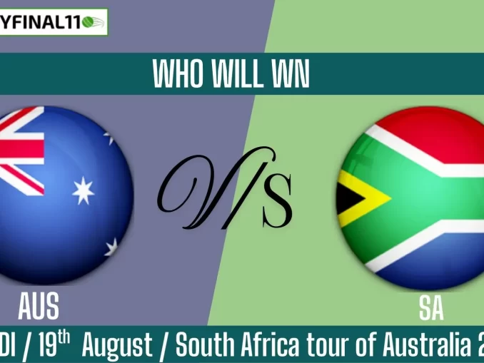 AUS vs SA Who Will WIn Today 1st ODI Match?