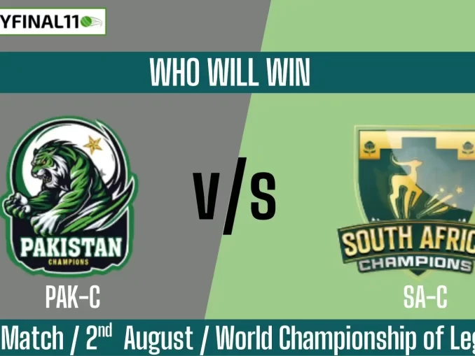 PAK-C vs SA-C Who will win, Final World Championship of Legends