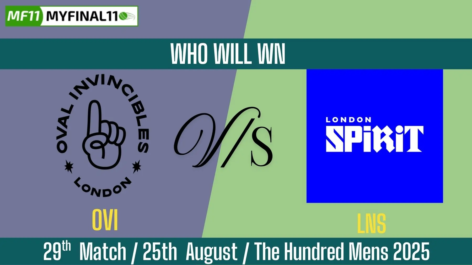 OVI vs LNS Who Will Win Today, 29th Match, Top Batter and Bowler Tips ...