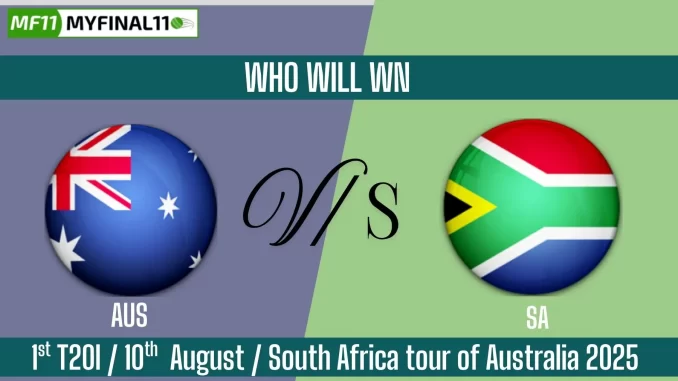 AUS vs SA Who Will WIn Today 1st T20I Match?