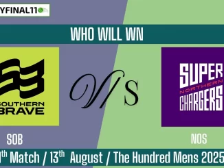 SOB vs NOS Who Will WIn Today 11th Match?