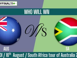AUS vs SA Who Will WIn Today 3rd T20I Match?