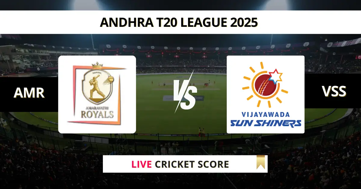 AMR vs VSS Live Score: Scorecard, Ball by Ball Commentary - Match 21, ...