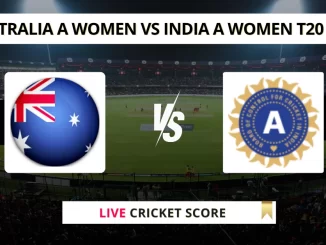 AU-A-W VS IN-A-W Live Cricket Score AUSTRALIA A WOMEN VS INDIA A WOMEN T20 2025 (1)