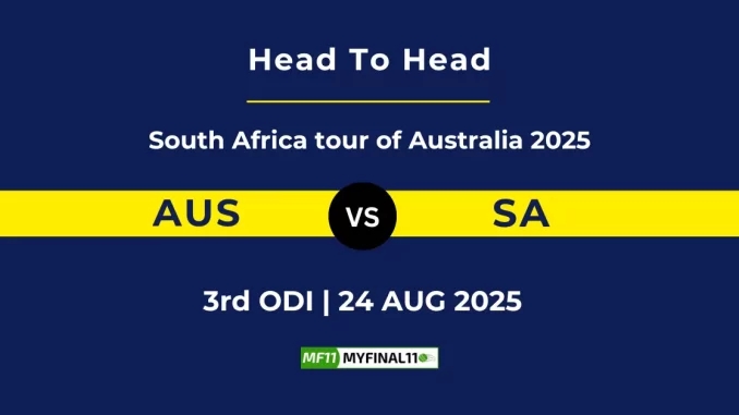 AUS vs SA Player Battle, Head to Head South Africa tour of Australia 2025