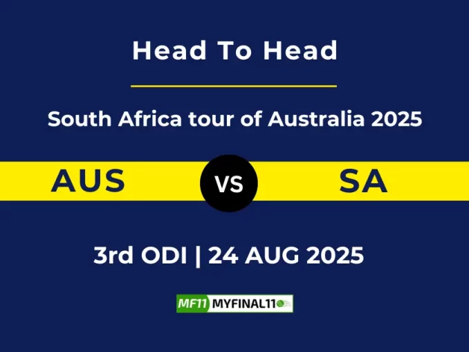 AUS vs SA Player Battle, Head to Head South Africa tour of Australia 2025