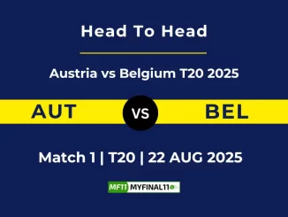 AUT vs BEL Player Battle, Head to Head Austria vs Belgium T20 2025